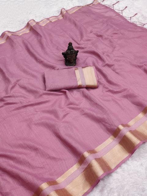 Vastrangan linen cotton online saree surat